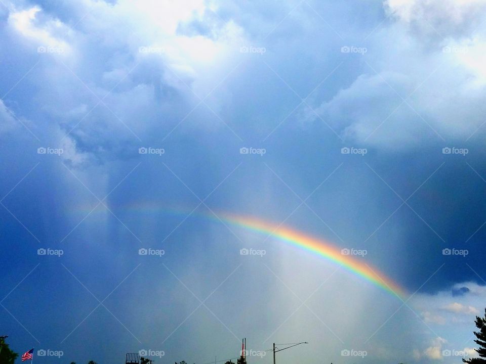 rainbow in  Wisconsin