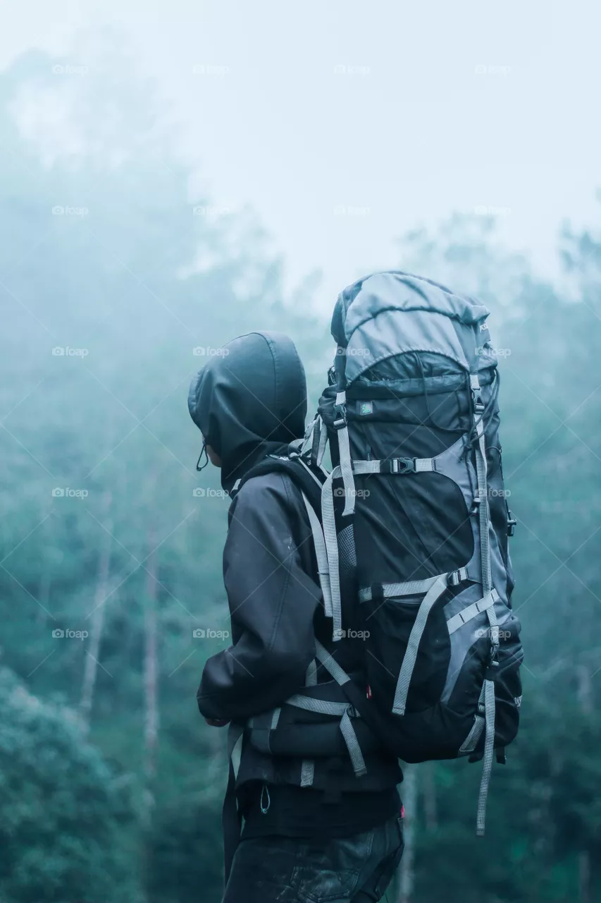 Traveling alone