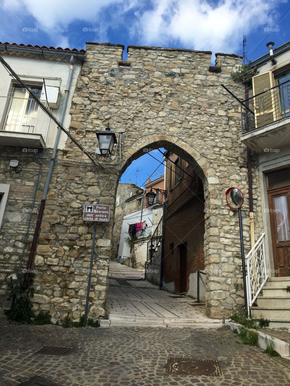 Old gate to the city 