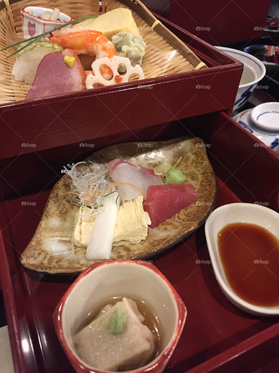 Traditional Japanese Lunch Set