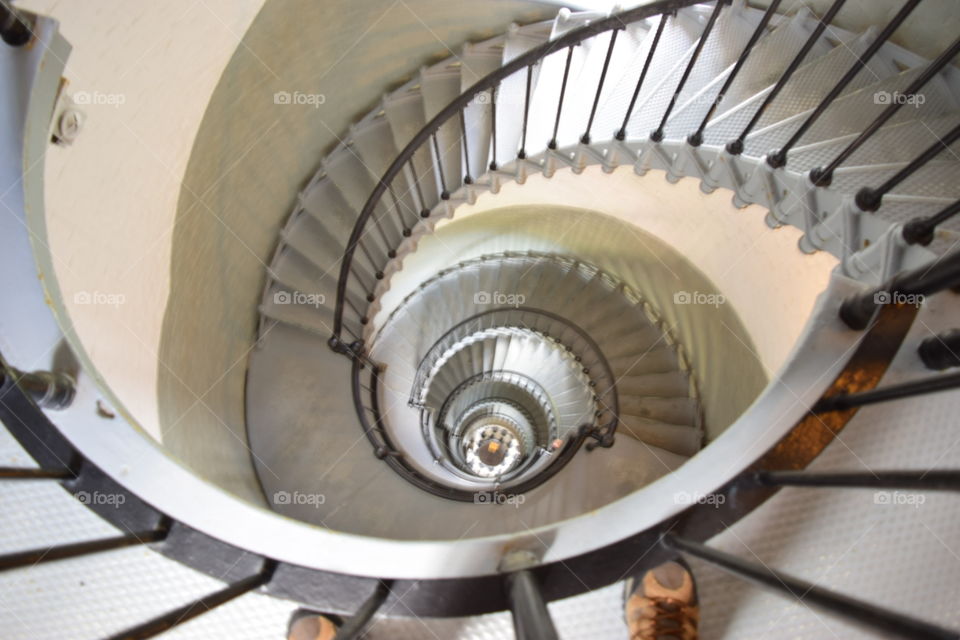 Ponce de Leon lighthouse staircase