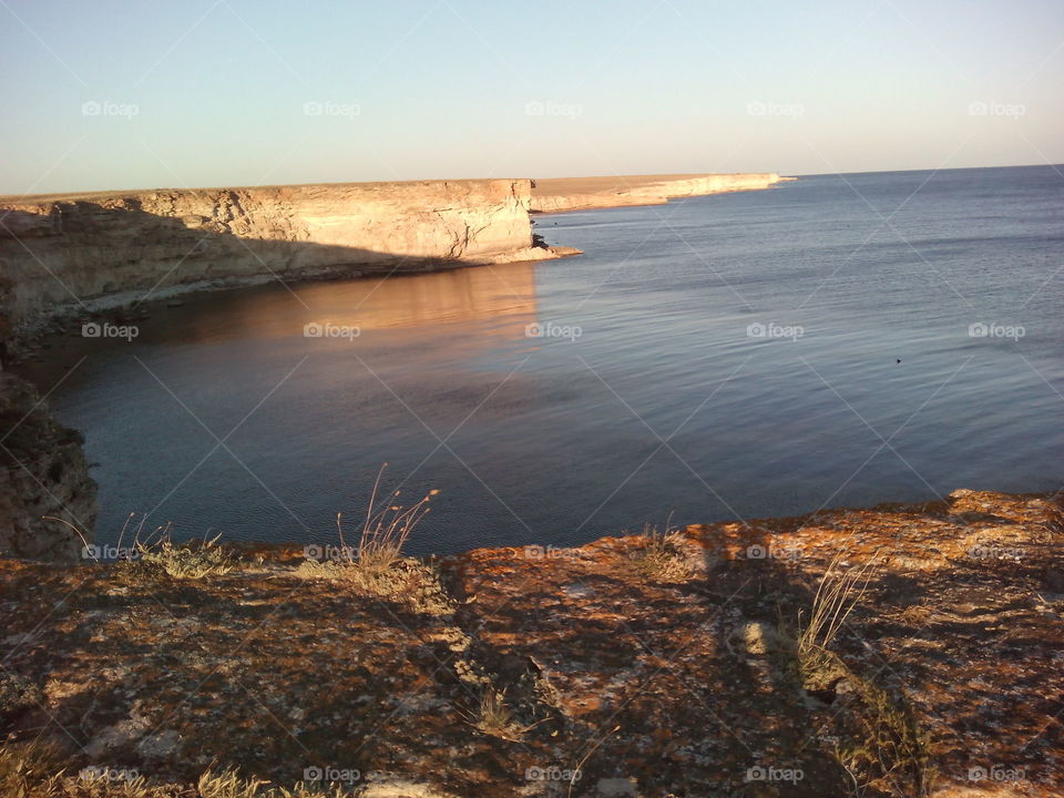 Water, Sunset, Sea, Seashore, Landscape