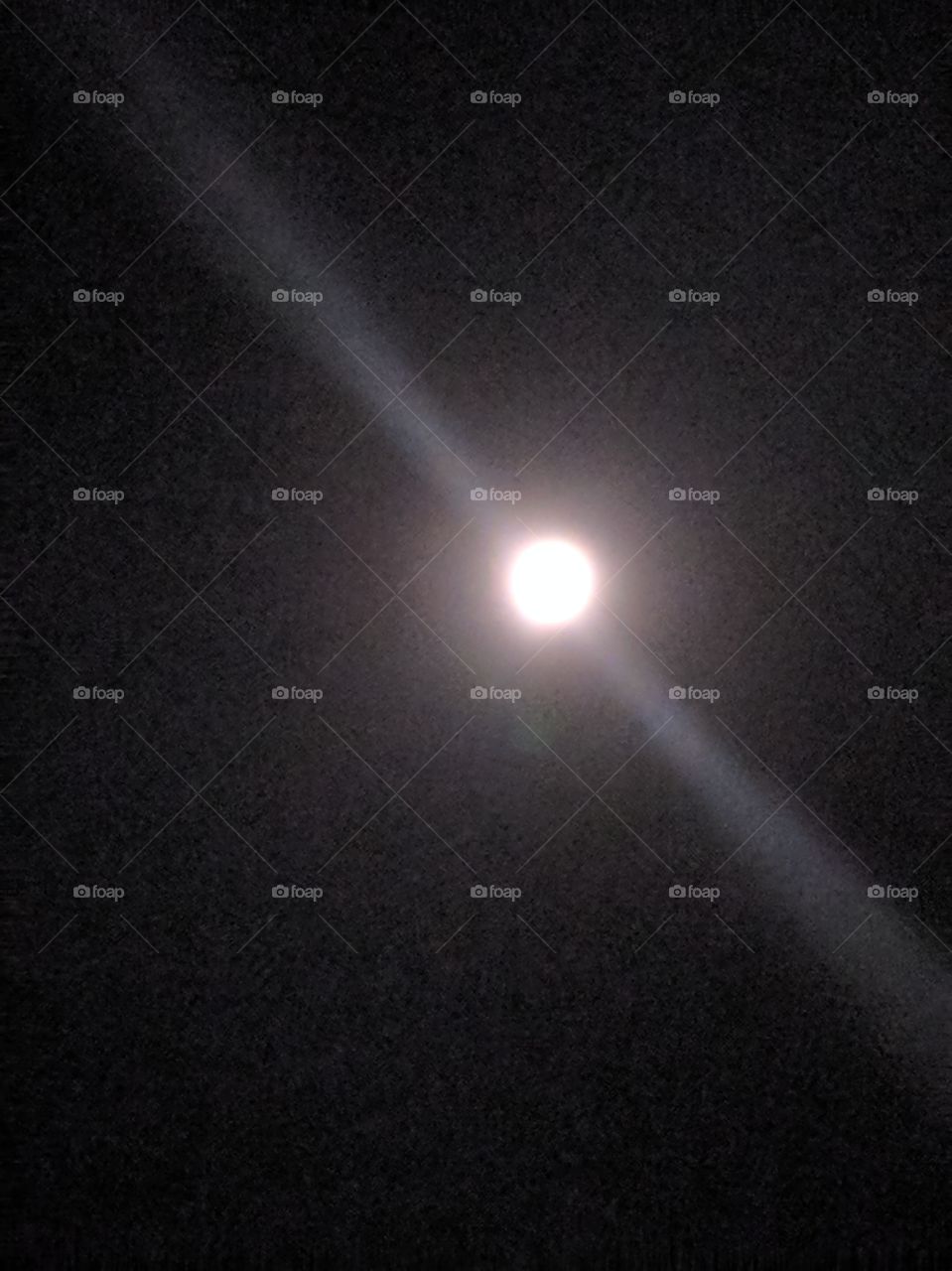 Astronomy, Spotlight, No Person, Light, Moon