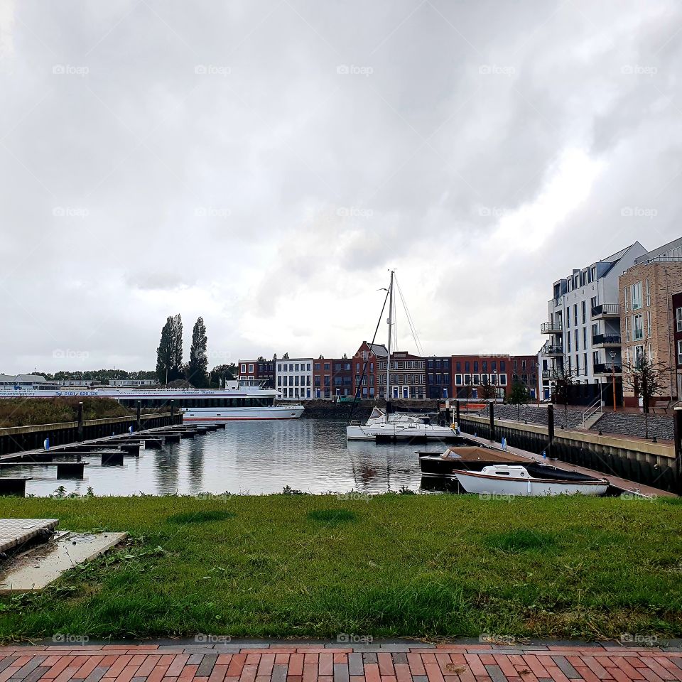 Spijkenisse towards the old mesh