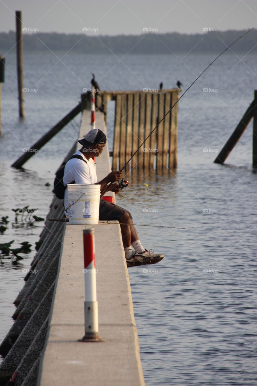 Water, People, Recreation, Leisure, Fisherman