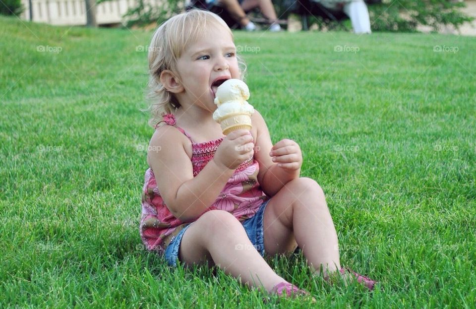 Ice cream child