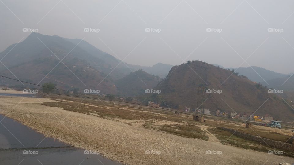 Mountain, Landscape, Travel, Fog, Road