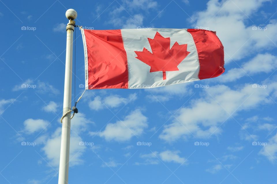 Flag Canada canadian