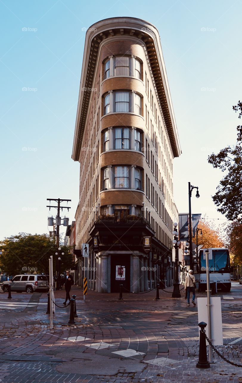 Hotel Europe, designed by architects Parr and Fee. Vancouver, Gastown, Canada. Built in 1908-1909.