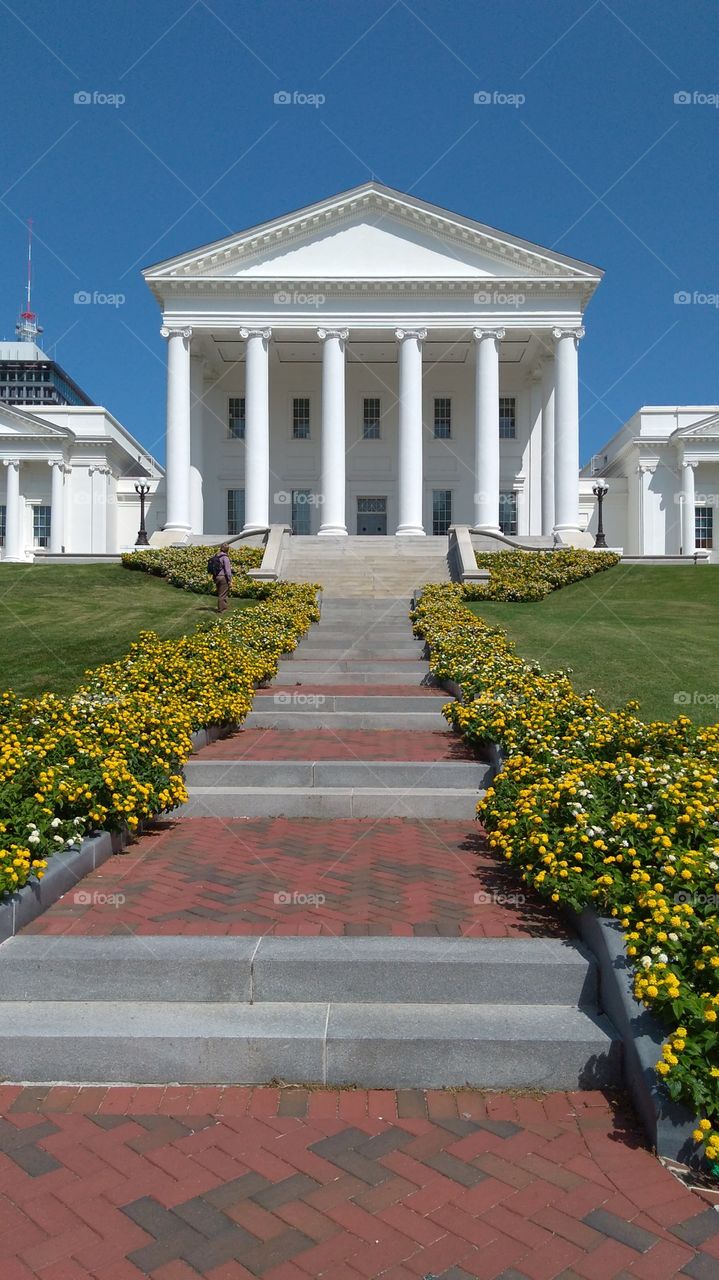 Capitol Building. Richmond, Virginia.