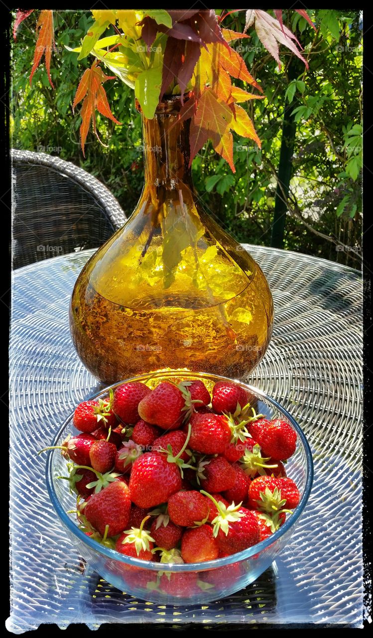 Strawberry from my garden