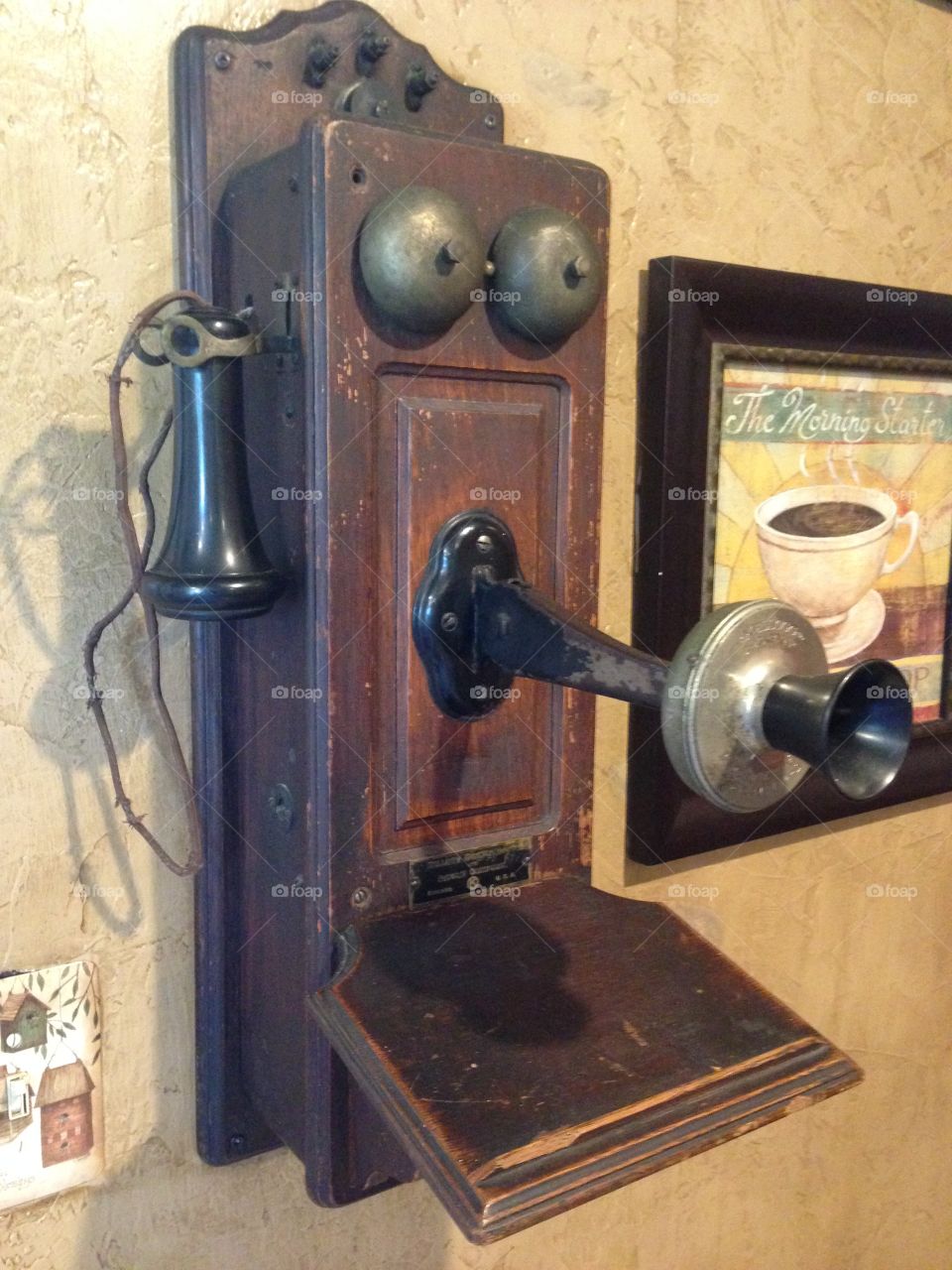 Antique telephone 