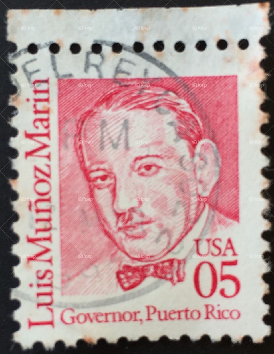 Luis Munoz Marin stamp