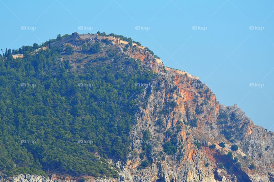 Mountain in Alanya Turkey