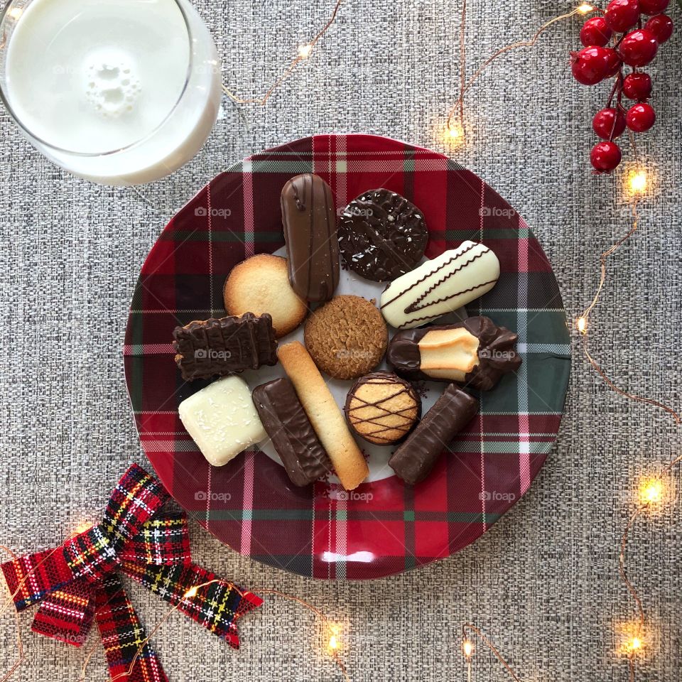 Preparing snacks for Santa