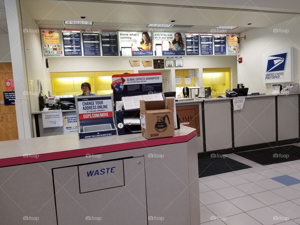 post office inside
