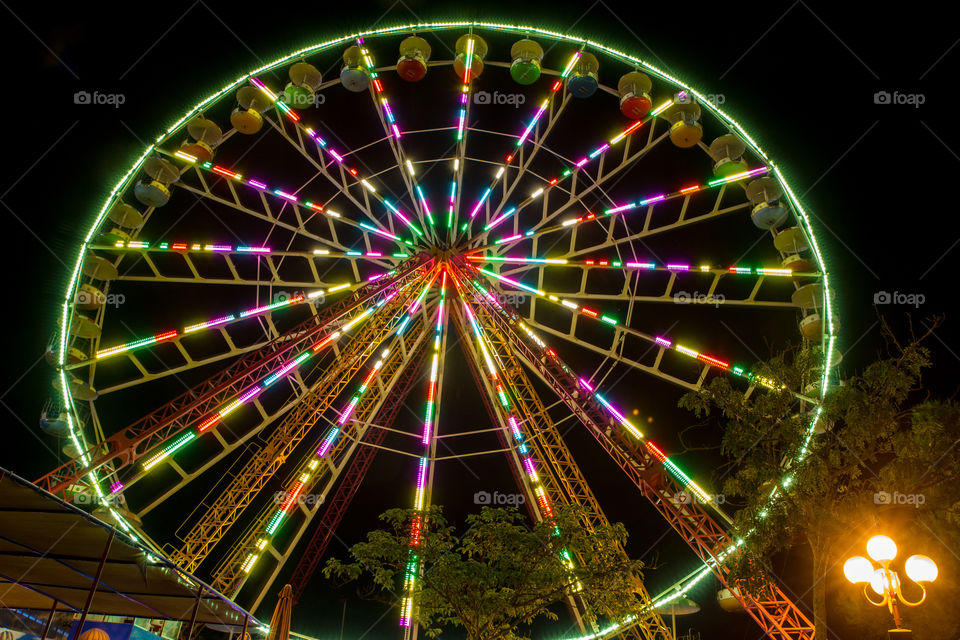 Ferris wheel enlightened