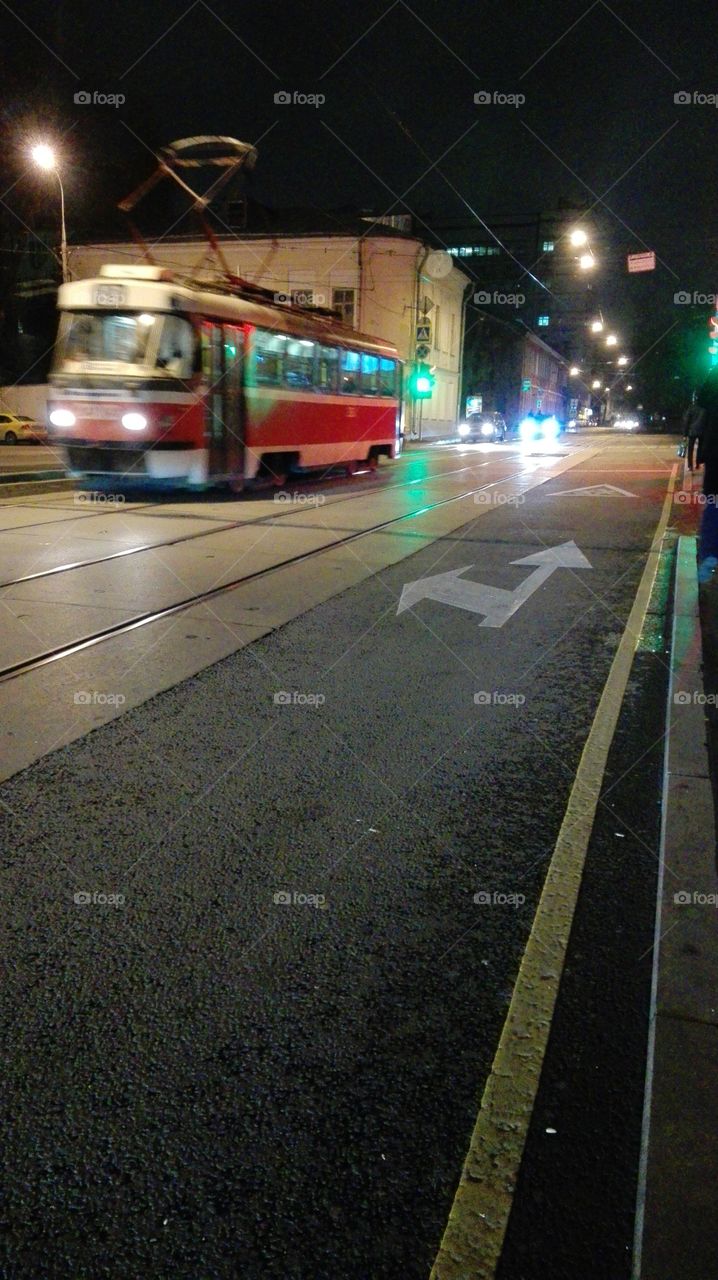 night tram