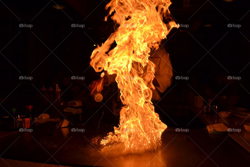 Japanese Cooking Fire