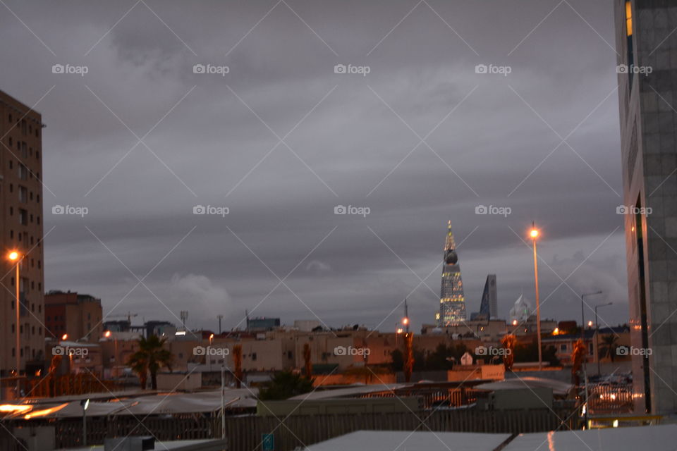 Riyadh city lights