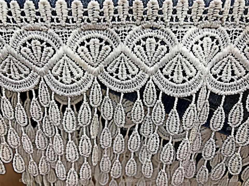 White lace detail 