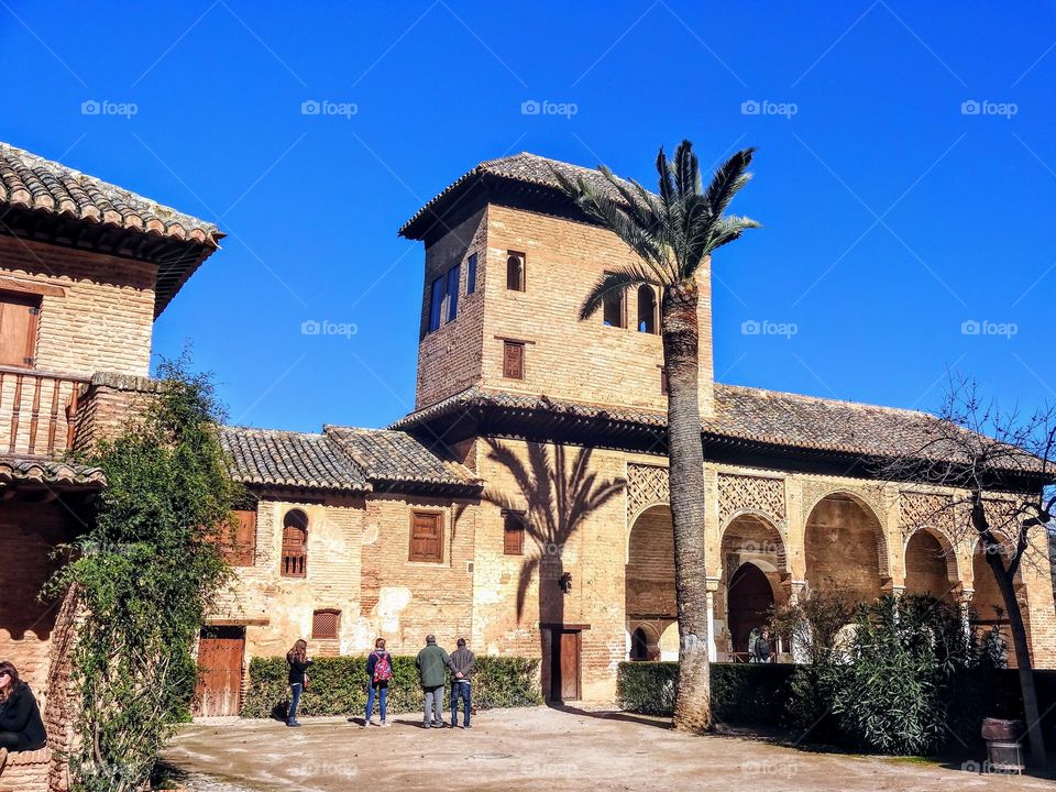 Alhambra in Granada, Spain