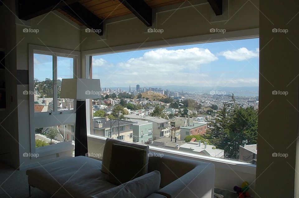 View from living room 