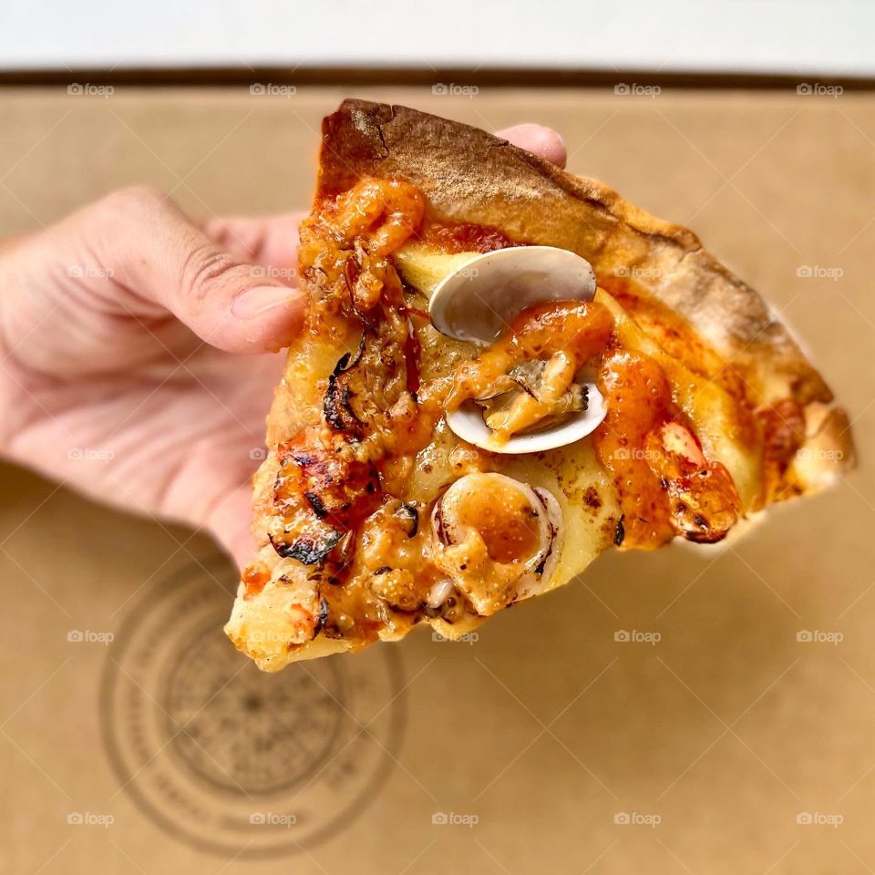 Pizza Sharing for the holidays 