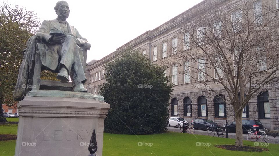 Public square in Dublin.