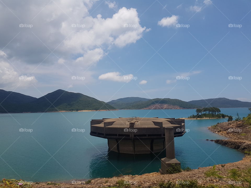 Hong Kong water dam