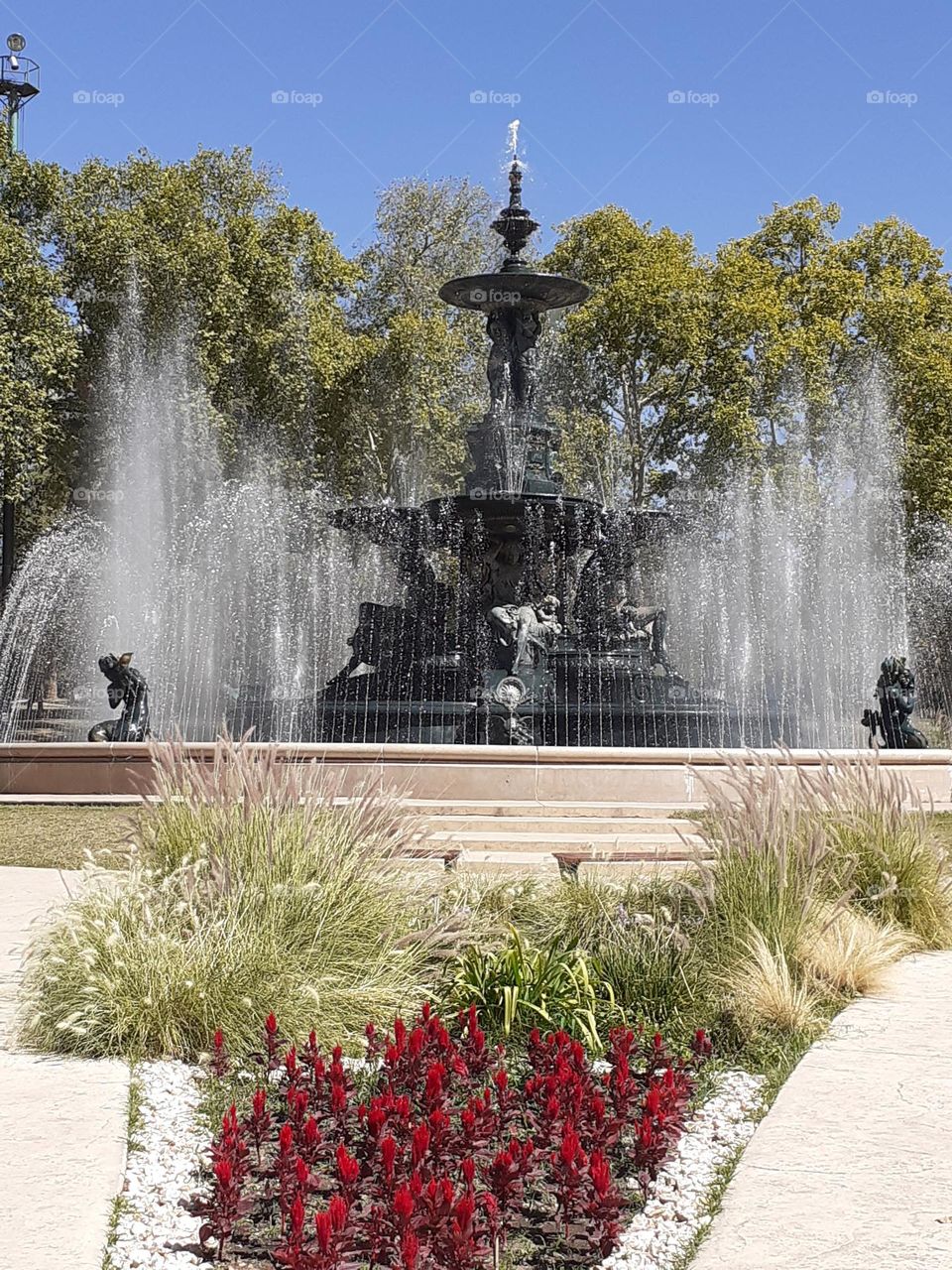 fuente de Los Continentes Mendoza