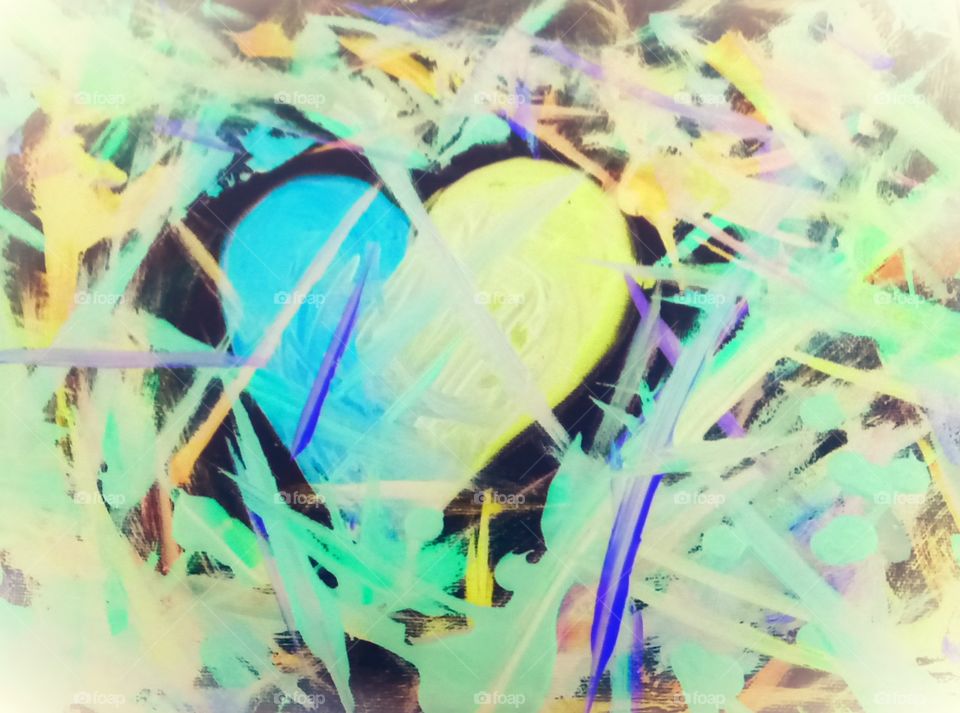 2 hearts beating together