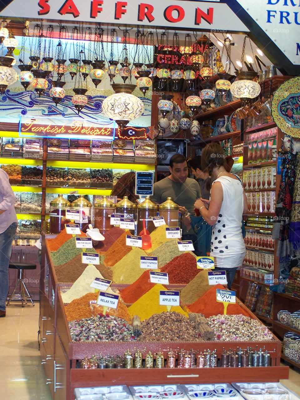 Spice Market in Istanbul, Turkey