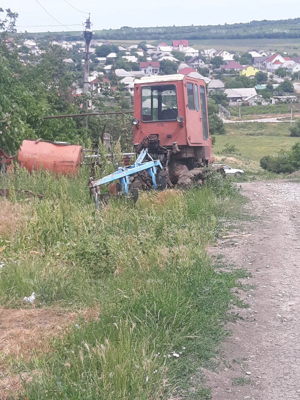 tractor Abandoned