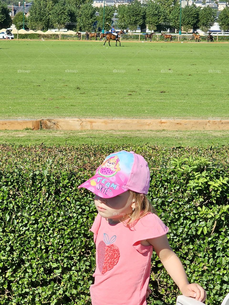 young Barrière at Polo