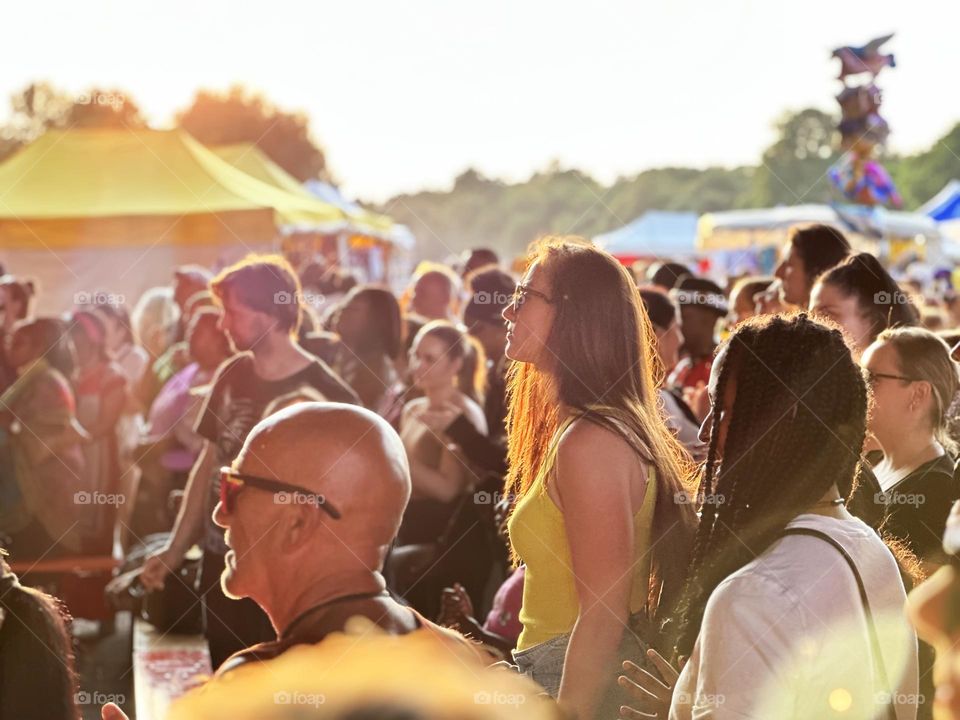 Crowd of people 