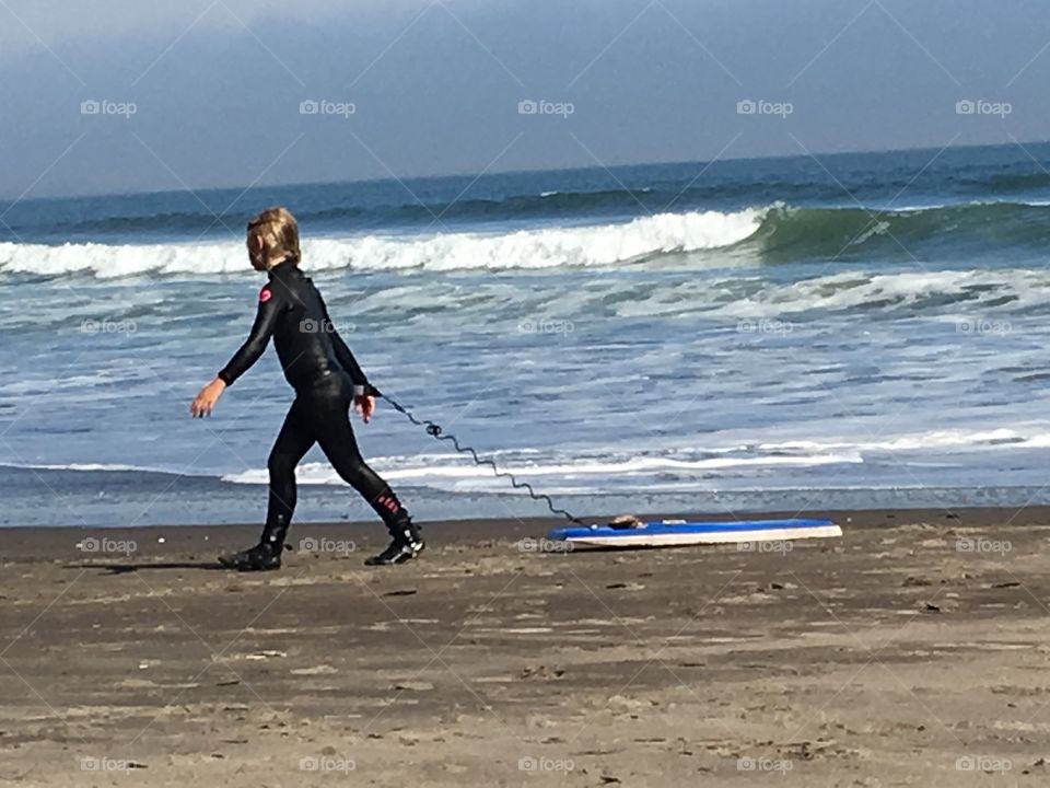 Beach, Surfboarding, Surf, Sea, Ocean