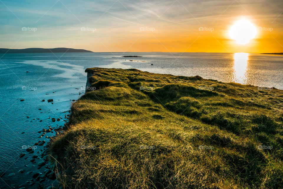 Atlantic sunset