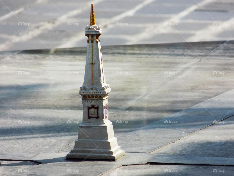 Miniature of Yogyakarta city monument