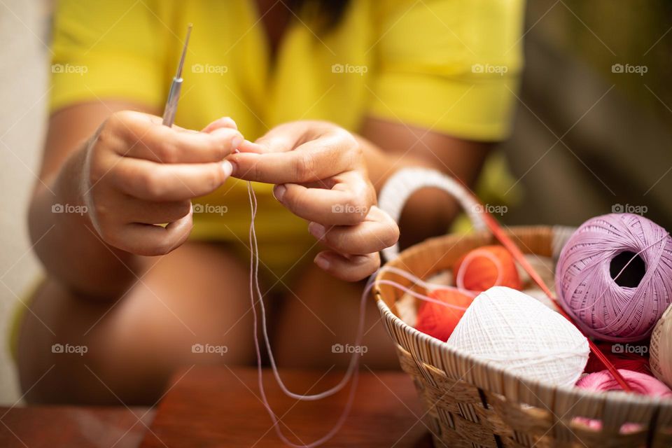 Crocheting