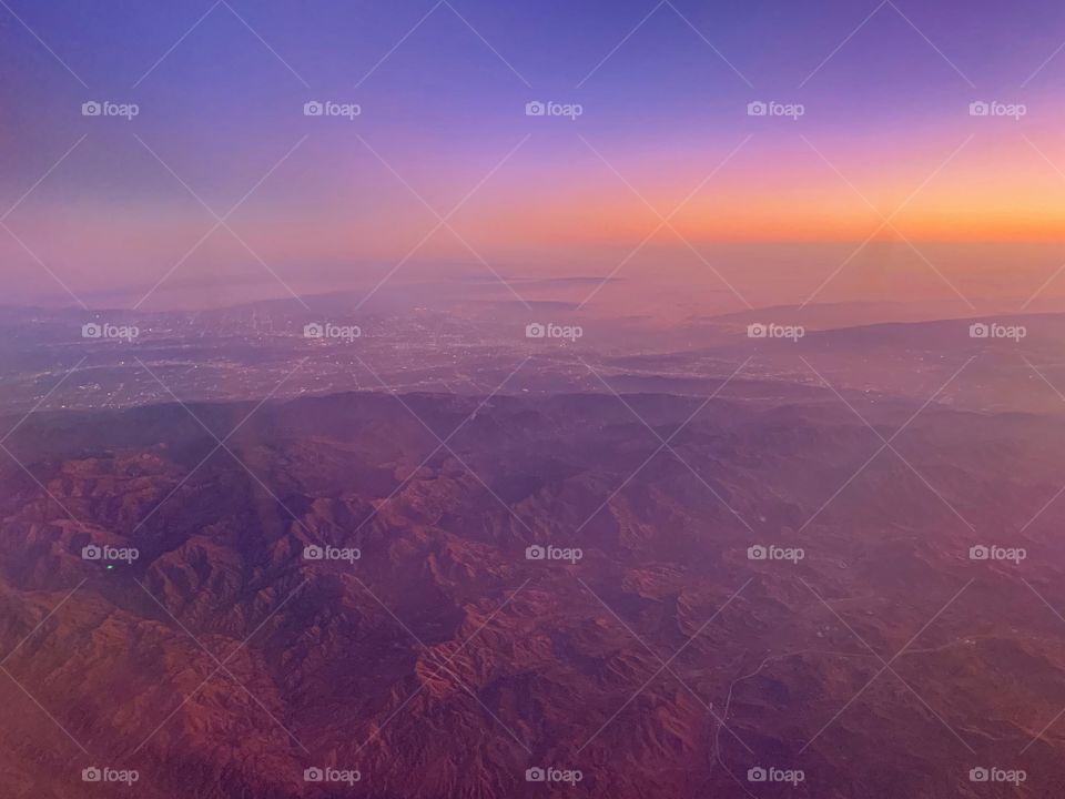 Give Me Light - A beautiful and colorful sunrise appears over the rugged mountain top