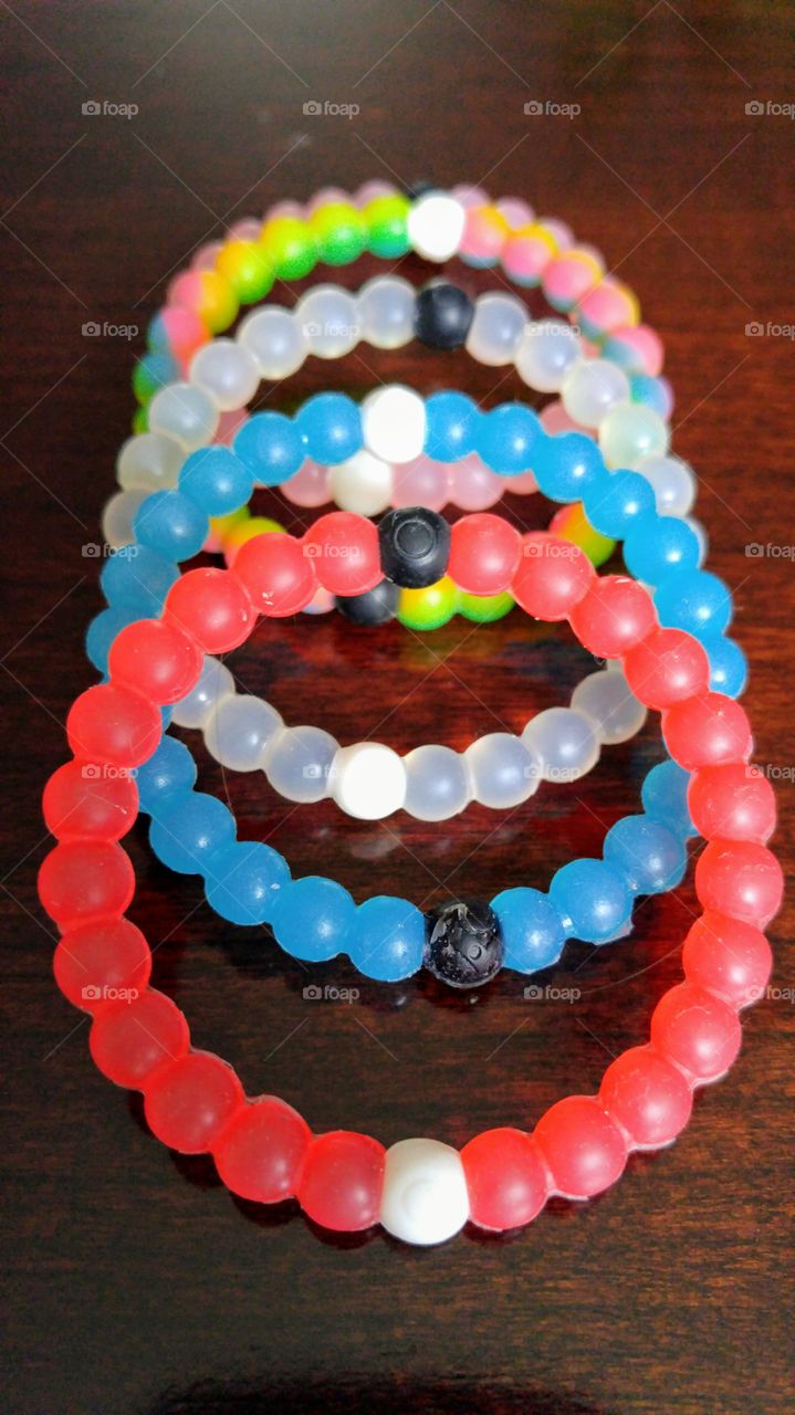 Lokai bracelets different colors