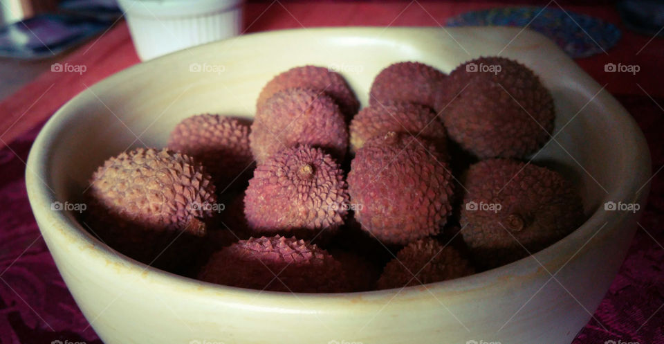 Just lychees