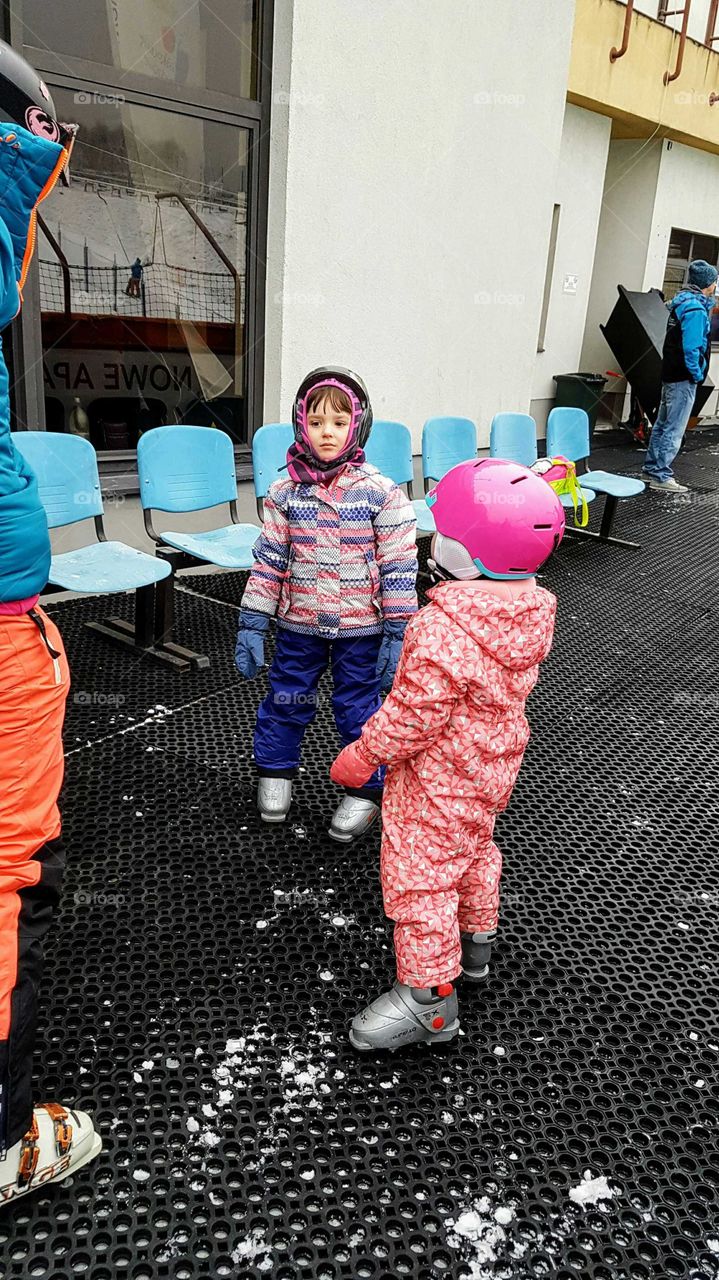 Exercises before skiing