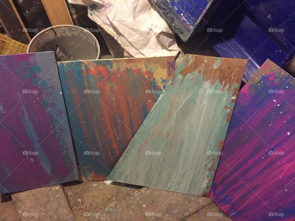 Paint samples