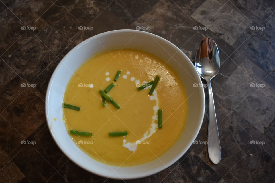 Pumpkin soup 