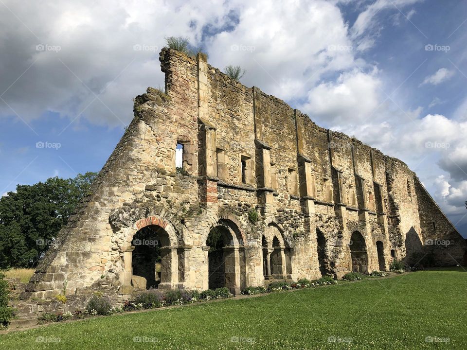 Ruins of an old church 