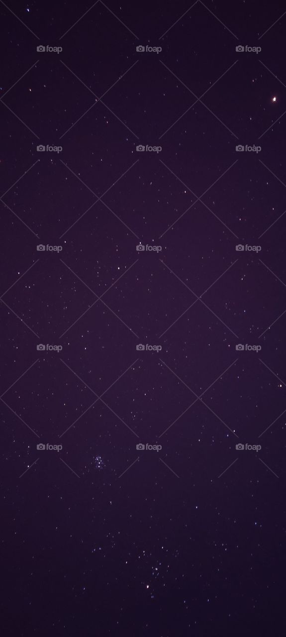 The Beauty of night unfold in the blanket of nature