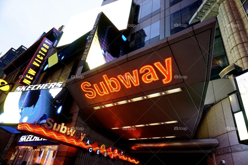 Times Square Subway