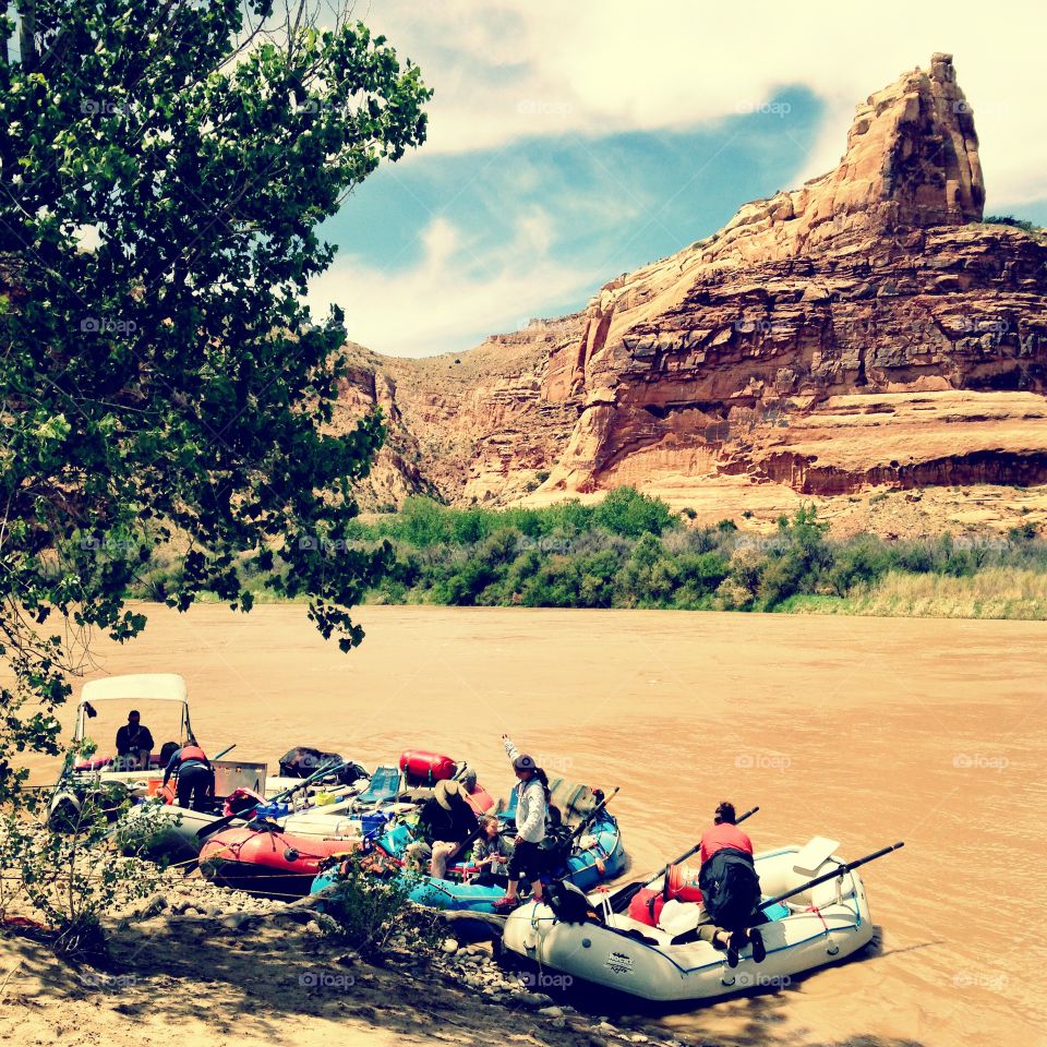 Rafting on the Colorado River